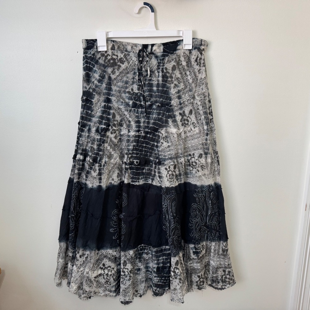 Metrowear Maxi Peasant Skirt Women's Size Large Boho Fairy Cottagecore Y2K